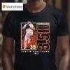 Justin Verlander San Francisco Giants Career Strikeouts T Shirt
