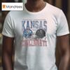 Kansas Jayhawks Vs Cincinnati Bearcats Football Helmet T Shirt