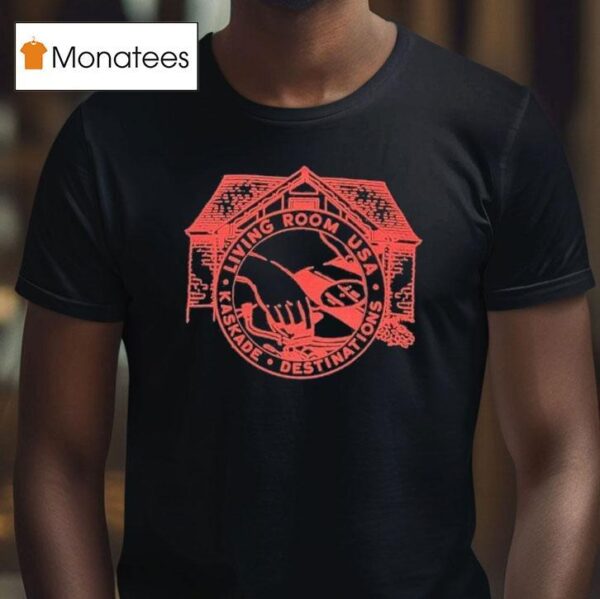 Kaskade Destinations Living Room Usa T Shirt