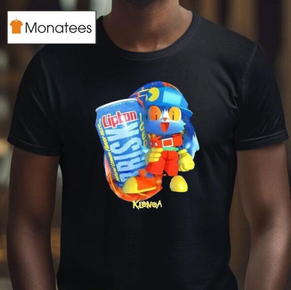 Klonoa Door To Phantomile Lipton Brisk Iced Tea T Shirt