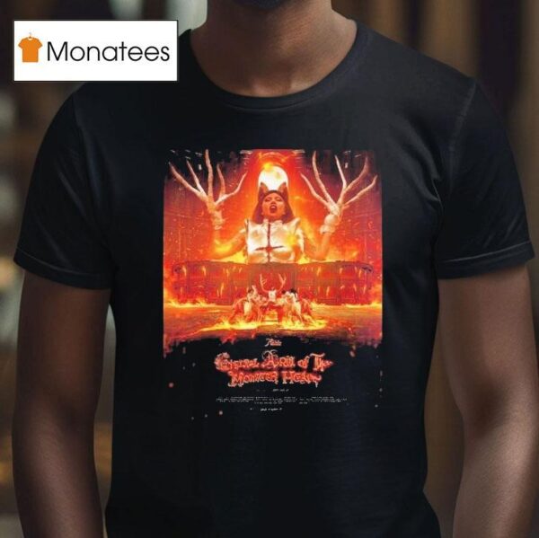 Lady Gaga The Mayhem Ball The Art Of Personal Chaos Act Finale Eternal Aria Of The Monster Hear T Shirt