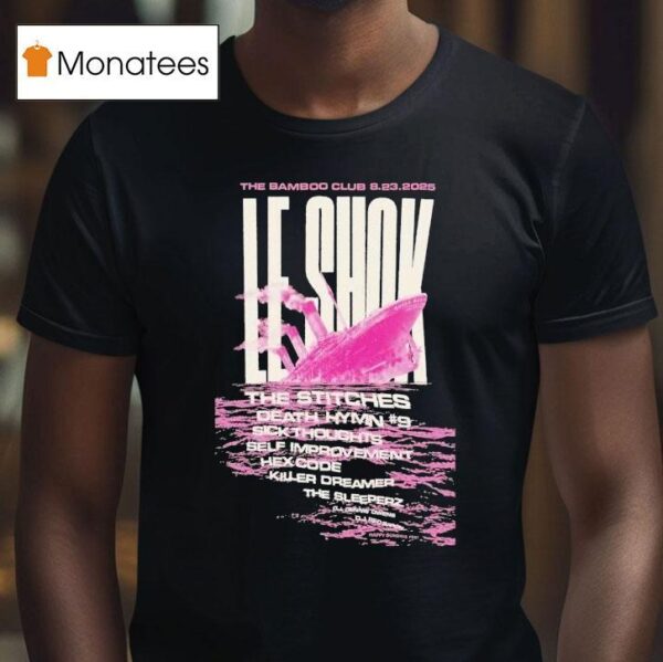 Le Shok The Bamboo Club Aug T Shirt