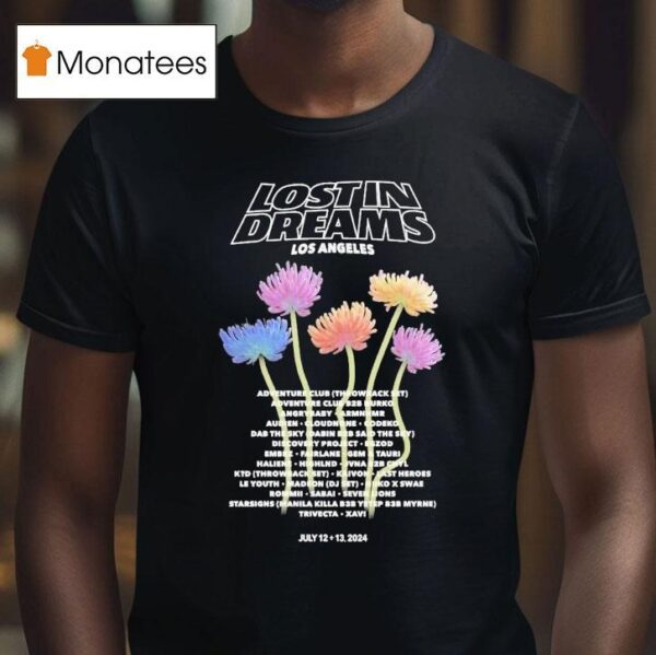 Lost In Dreams Los Angeles Blooming T Shirt