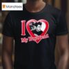 Louise Verneuil Wearing Alex Turner I Love My Boyfriend T Shirt
