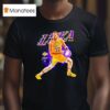 Luka Doncic Los Angeles Lakers Basketball Signature Graphic T Shirt