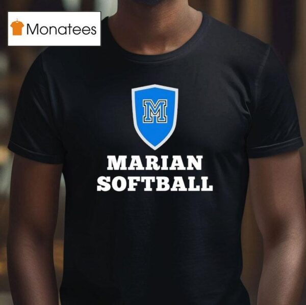 Marian Softball Logo T Shirt