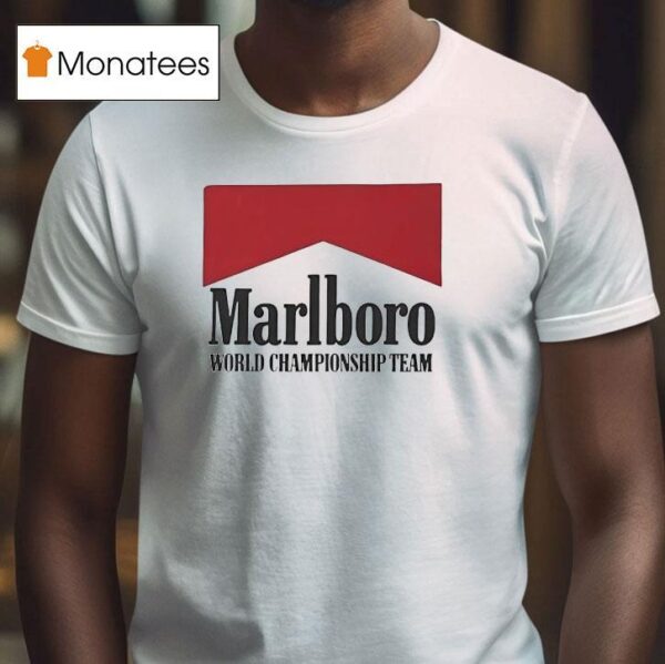 Marlboro World Championship Team Logo T Shirt