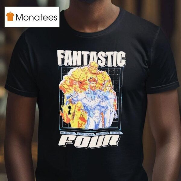 Marvel Rivals Fantastic Four Portrai T Shirt