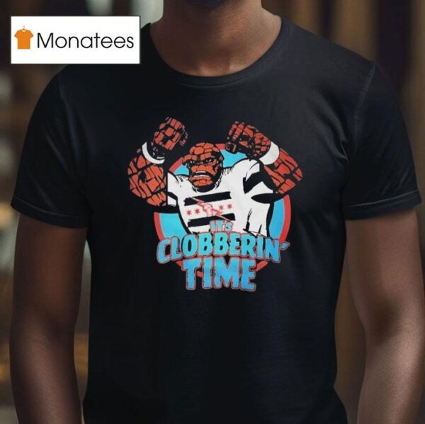 Marvel The Fantastic It S Clobberin Time T Shirt