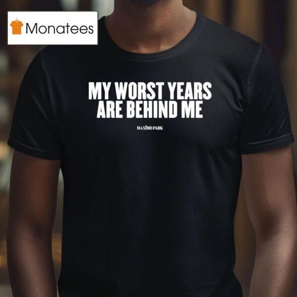 Maximo Park My Worst Years Are Behind Me T Shirt