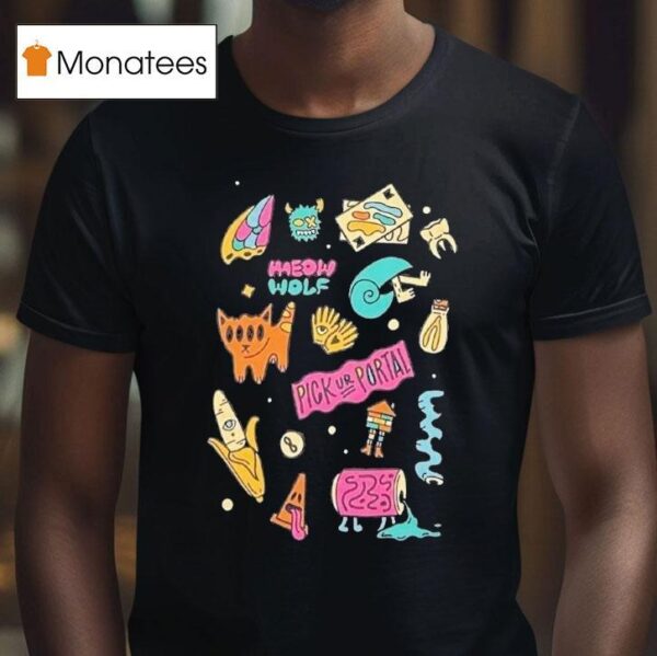Meow Wolf Pick Ur Portal T Shirt