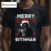 Merry Sithmas Darth Vader Ugly Holiday Christmas T Shirt