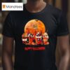 Miami Dolphins Happy Halloween Coffee T Shirt