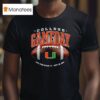 Miami Hurricanes Football College Gameday T Shirt