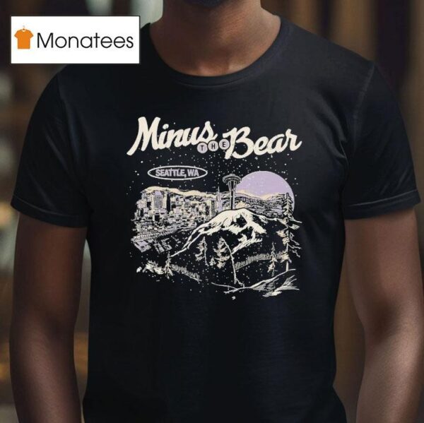 Minus The Bear Hooray Seattle Wa T Shirt