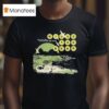 Minus The Bear When We Re Gone I Feel I D Never See Anyone And You Lay In The Grace Along The Edge Drilling T Shirt