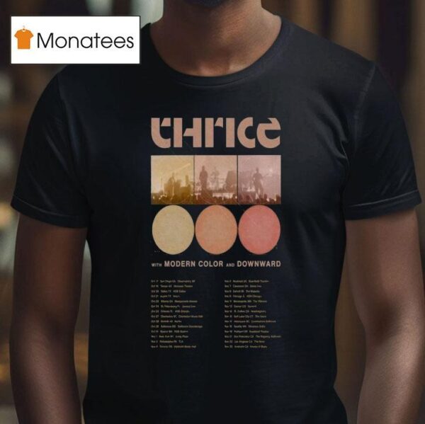 Modern Color Downward October November T Shirt