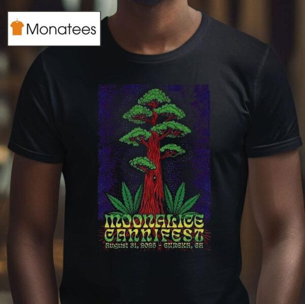 Moonalice At Cannifest On Aug Tree T Shirt
