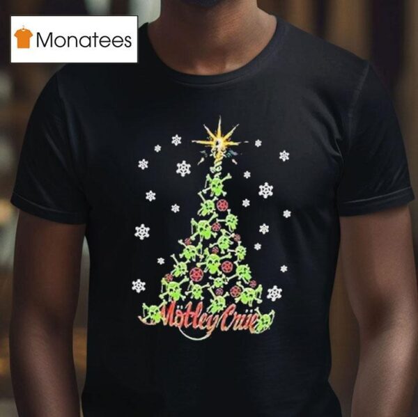 Motley Crue All I Want For Christmas Is Crue Xmas Holiday T Shirt