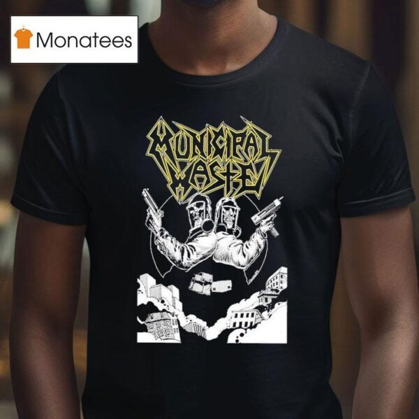 Municipal Waste Toxic Twins T Shirt