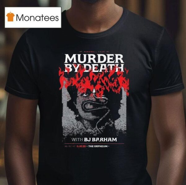 Murder By Death Tampa Fl The Orpheum T Shirt