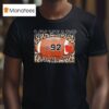 My Heart Is On The Line Number Football T Shirt