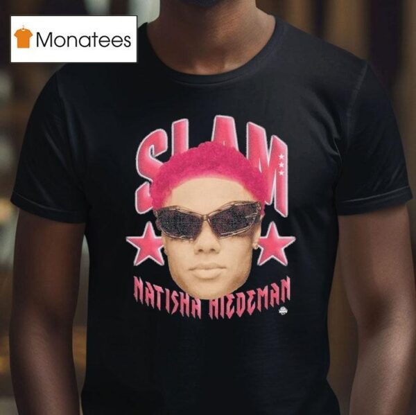 Natisha Hiedeman Slam Wnbpa Face Head T Shirt