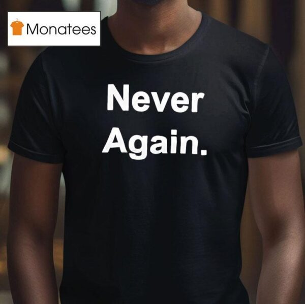 Never Again Vivek Agnihotri And Anand Narasimhan T Shirt