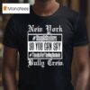 New York Bully Crew So You Can Say Thanks For The Dog Asshole T Shirt