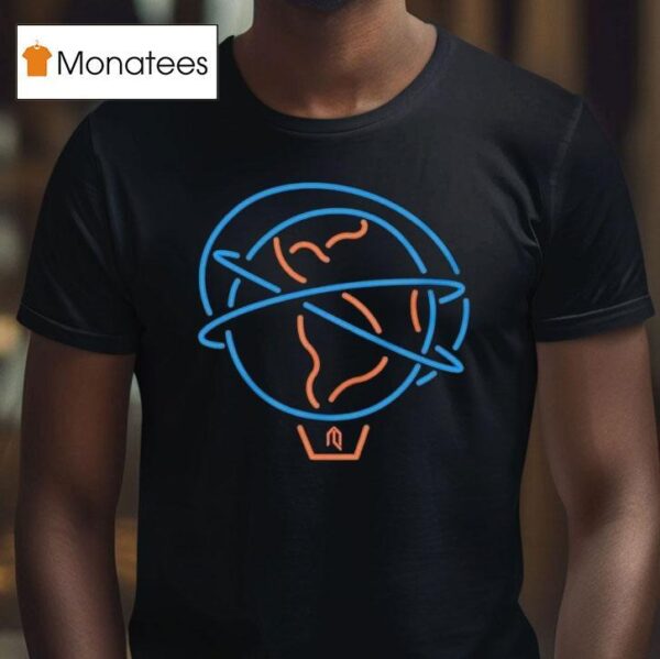 New York Mets Neon Unisphere T Shirt