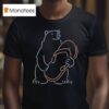 New York Mets Polar Bear Chancla Neon T Shirt