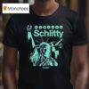 New York Yankees Schlitty Arm Angle Statue T Shirt