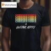 Nick Perri Cheesesteaks And Guitar Riffs T Shirt