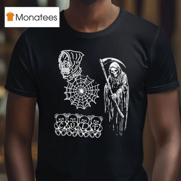 Nothing Nowhere Potassium Cult Reaper Bears T Shirt