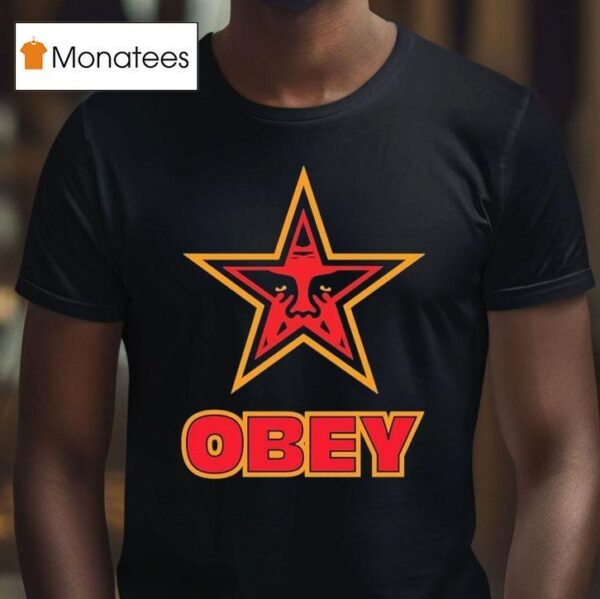 Obey Star T Shirt