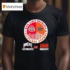Ohio State Buckeyes On Saturdays And Cleveland Browns On Sundays Circle Logo T Shirt