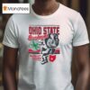 Ohio State Buckeyes Scarlet And Gray The Buckeye State T Shirt