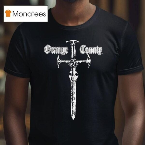 Orange County Choppers Sword And Razor T Shirt