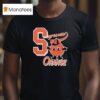 Orange Syracuse Basketball Masco T Shirt