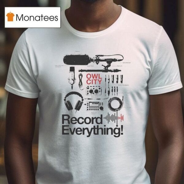 Owl City Music Record Everything T Shirt