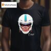 Patrick Paul Head Miami Dolphins Football T Shirt