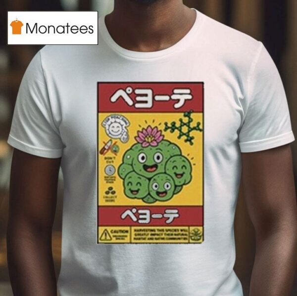 Peyote And Friends Stop Poaching T Shirt