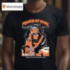 Power Of Kobe Event Dates With Anime Manga Character Style Punk Rock T Shirt