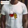 Rabbit I Bet On Losing Dogs T Shirt