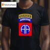 Ranger Airborne Division Paratrooper Logo T Shirt
