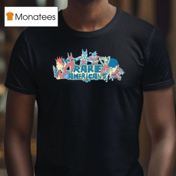Rare Americans Usa Canada Tour T Shirt