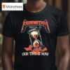 Redemption Our Time Is Now Austin Tx Hourglass Metal T Shirt