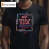 Rip Charlie Kirk Words Are Power Speak Myself Live Free Ideas Don T Die The Idea Lives On Signature T Shirt