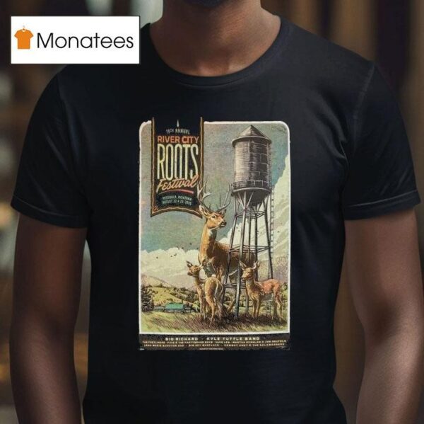 River City Roots Festival Missoula Mn Aug T Shirt
