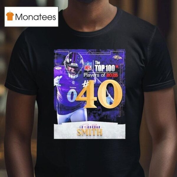 Roquan Smith Nfl Top Players Number Baltimore Ravens Linebacker American Football T Shirt